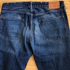Levi’s Made & Crafted Blue Slim Tack Denim Jeans